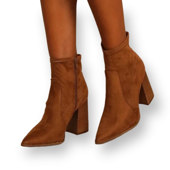 Steve Madden Shoes Steve Madden Boots Touchdown Faux Suede Block